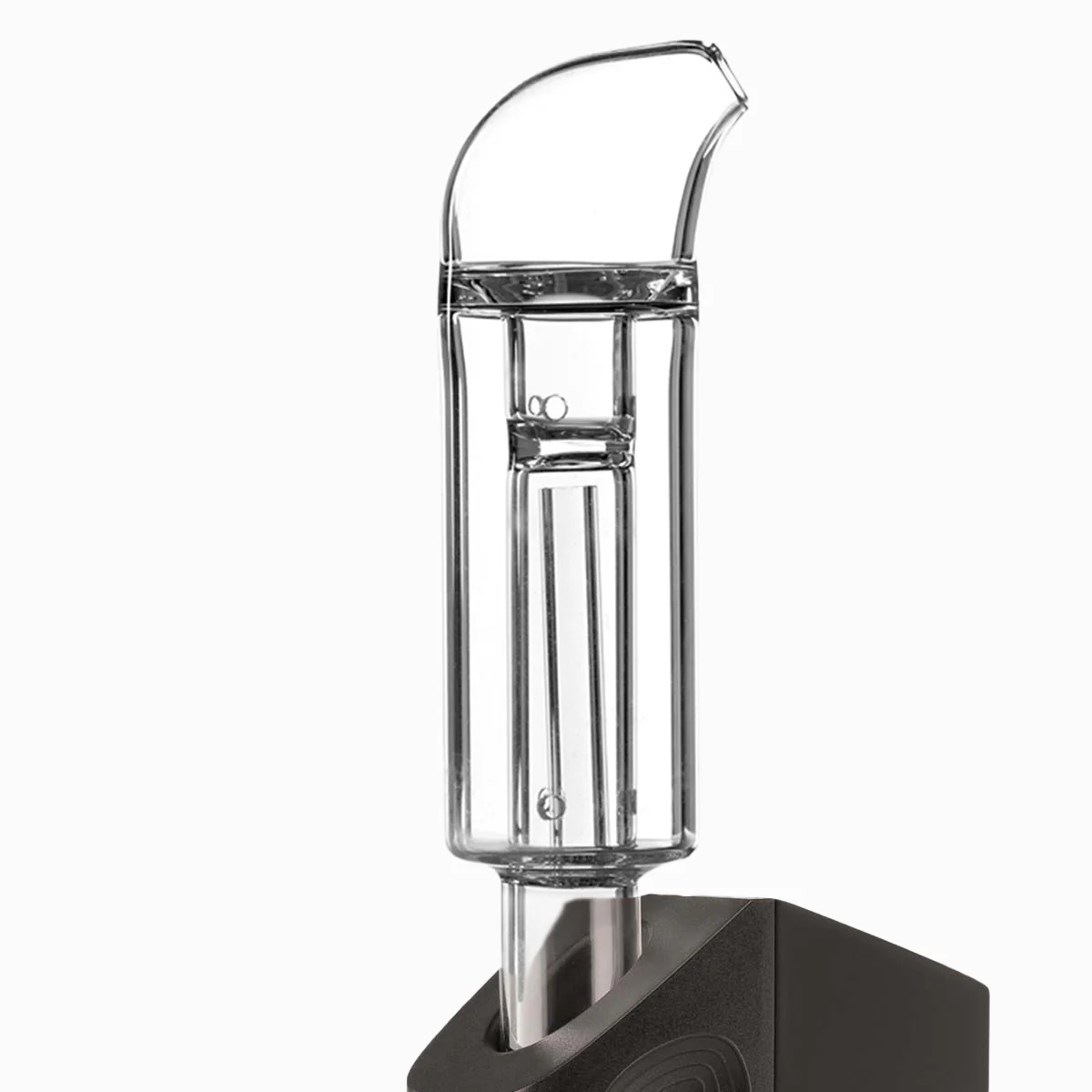 POTV Glass Curved Mini Bubbler - Image 5