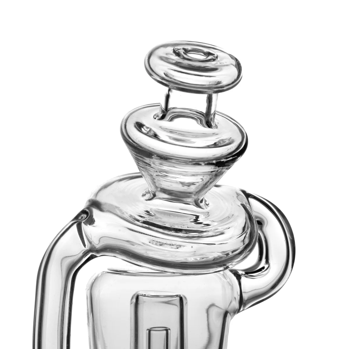 POTV Recycler Mini Glass Bubbler - Image 10